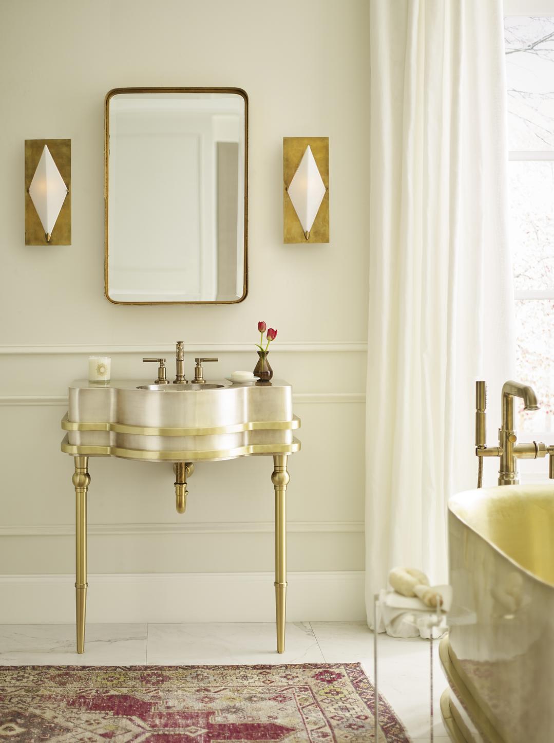Kara Cox & Thompson Traders Quintana Collection featuring the Modern style Vanity Leg System