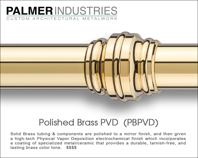 Polished Brass PVD