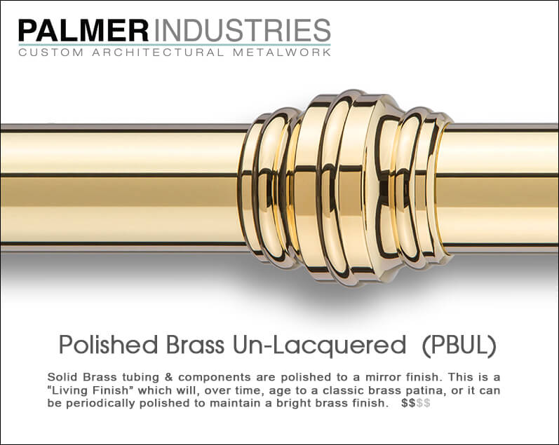 Polished Brass Un-Lacquered