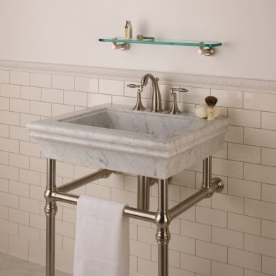 Decorative Collar style Vanity Leg System