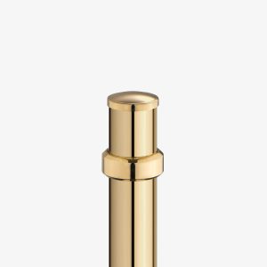 Button Finial with Ring