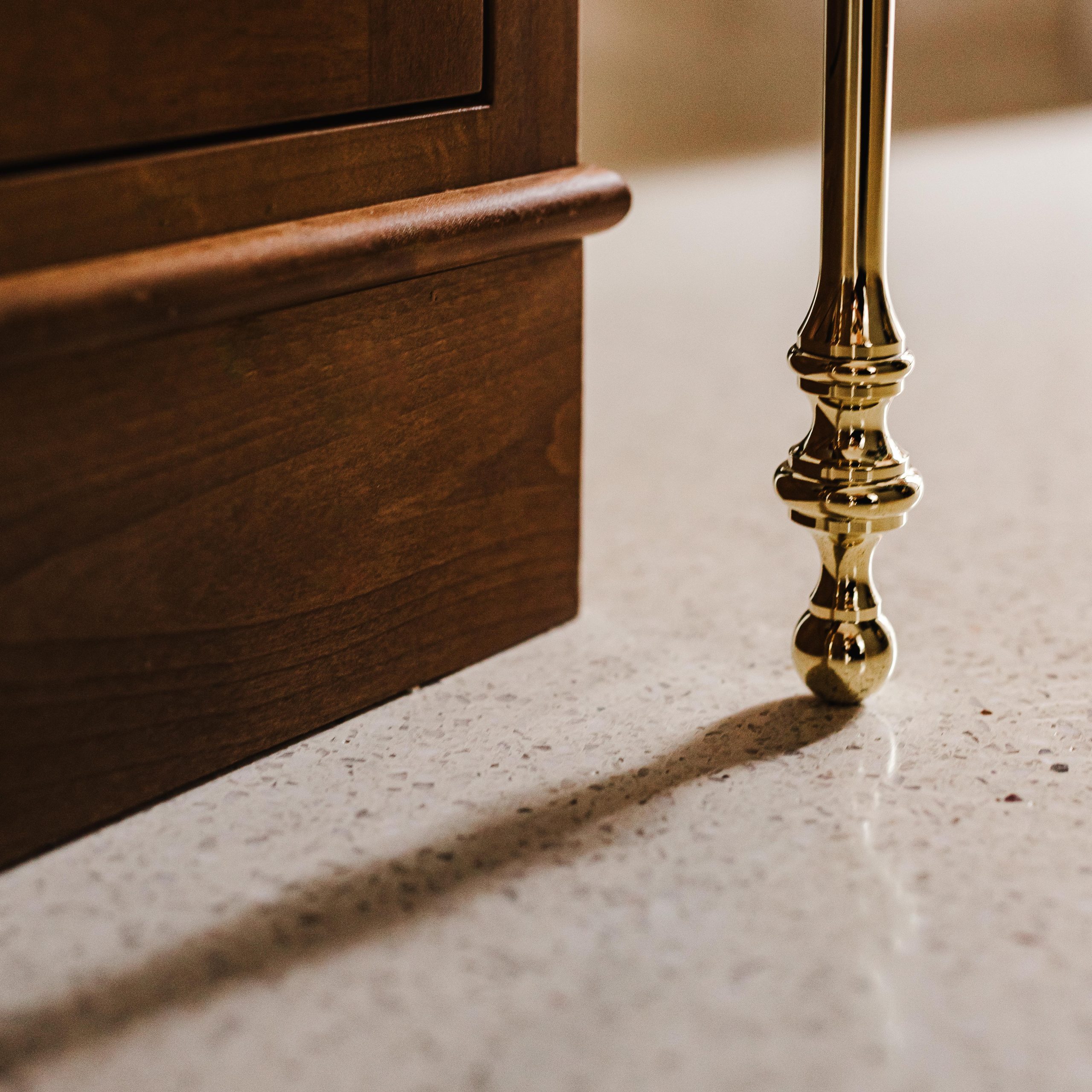 Detail of Soho Kitchen Leg foot