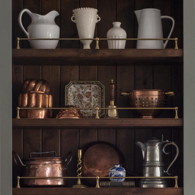 Polished Brass Traditional style Gallery Rails