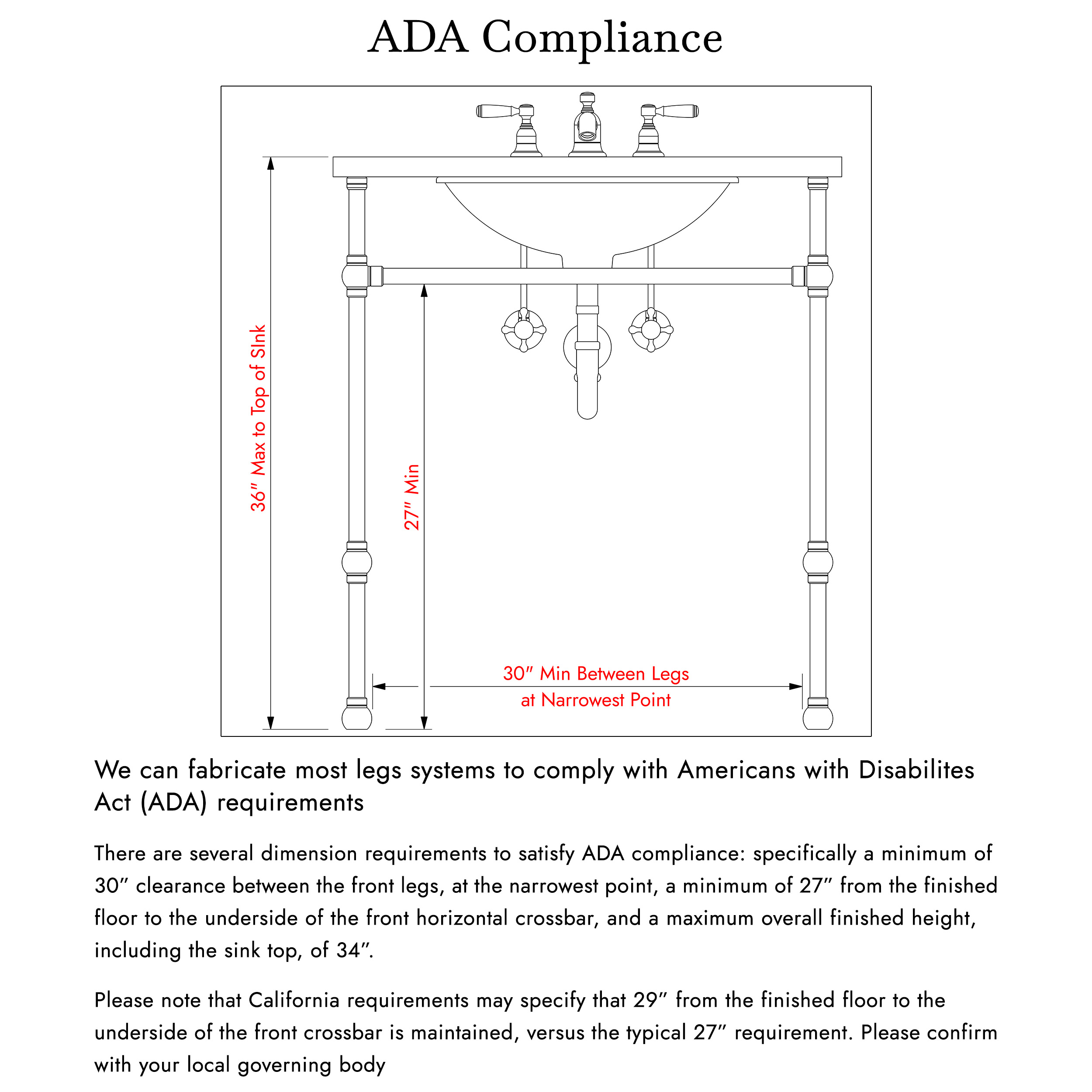 ADA Compliance Terms Pop-Up