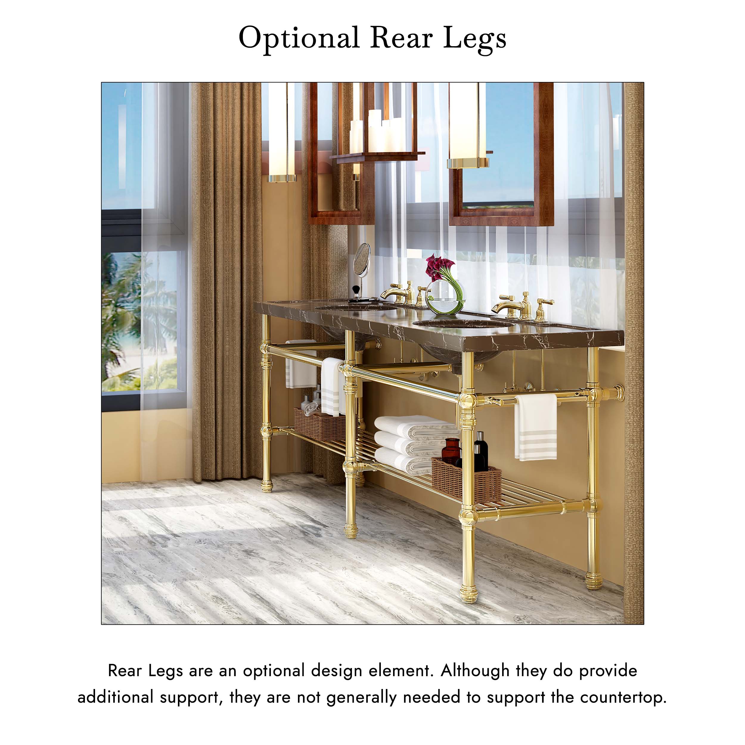 Optional Real Legs Pop-Up