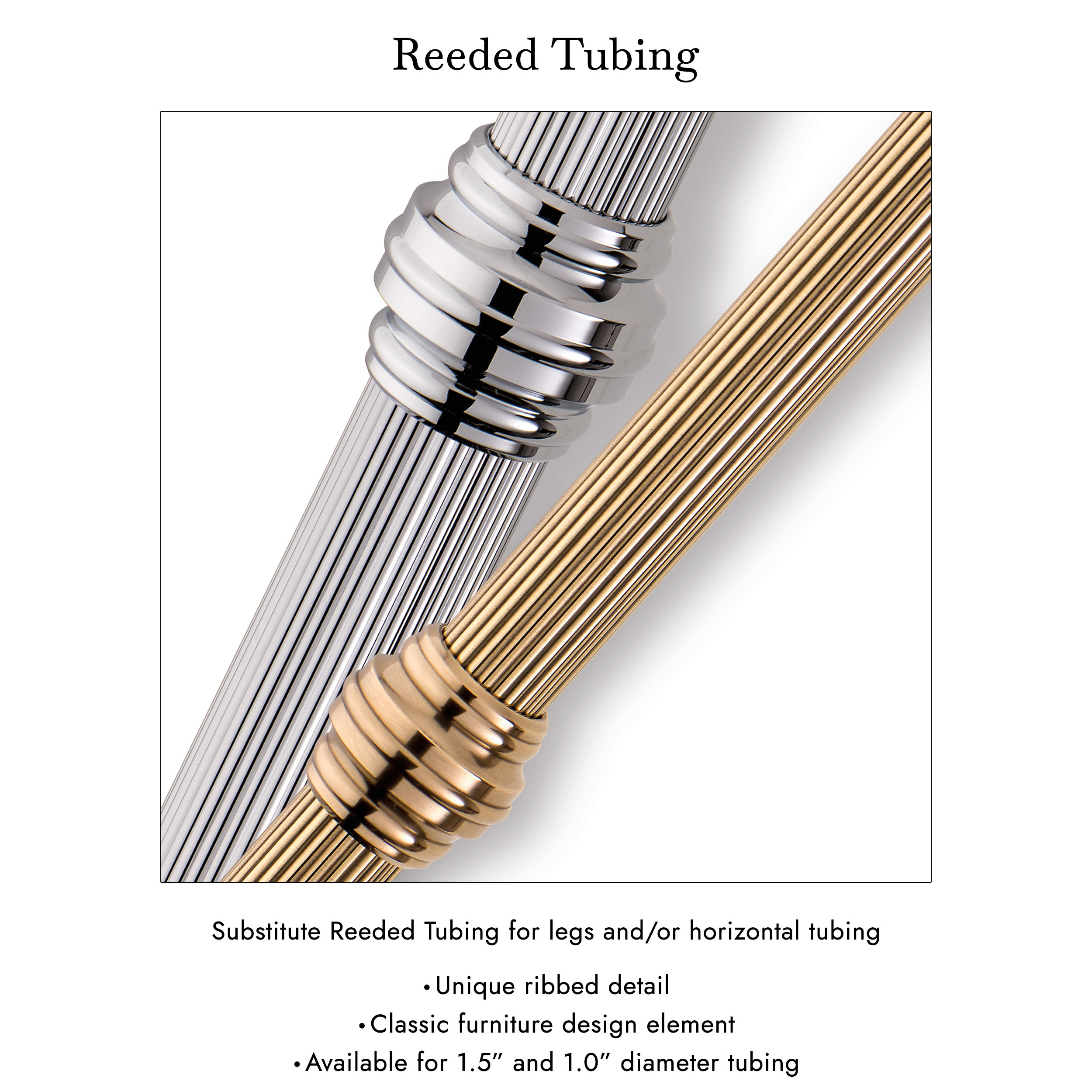 Reeded Tubing Pop-Up