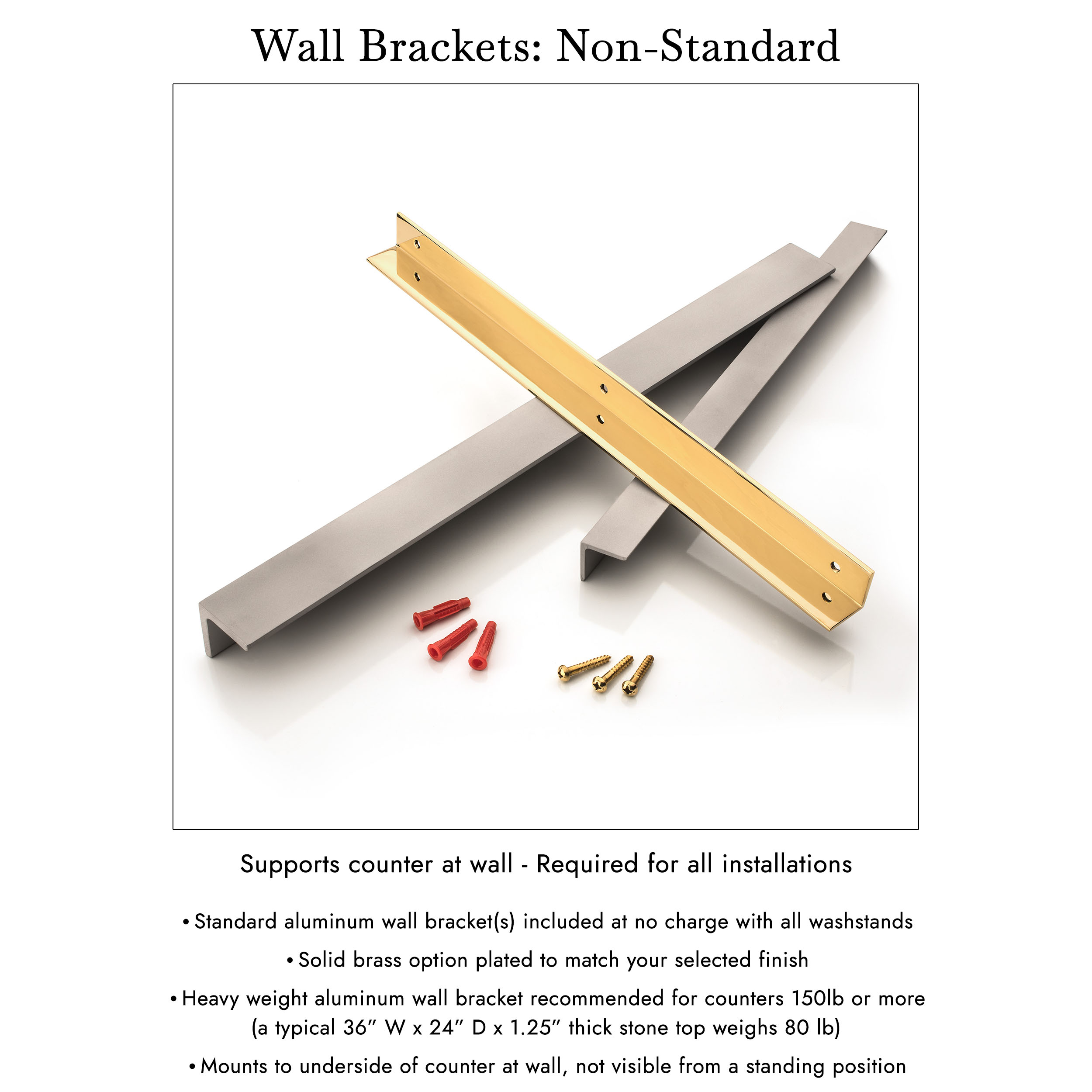 Wall Brackets Pop-Up