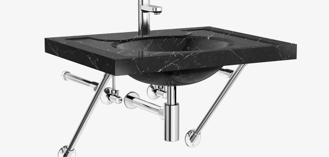 Apex style wall-mounted vanity