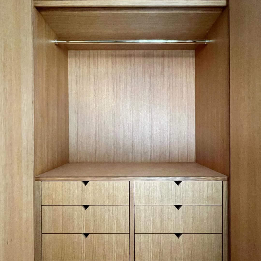 Chrome Closet Rod with Concealed Screw mountings