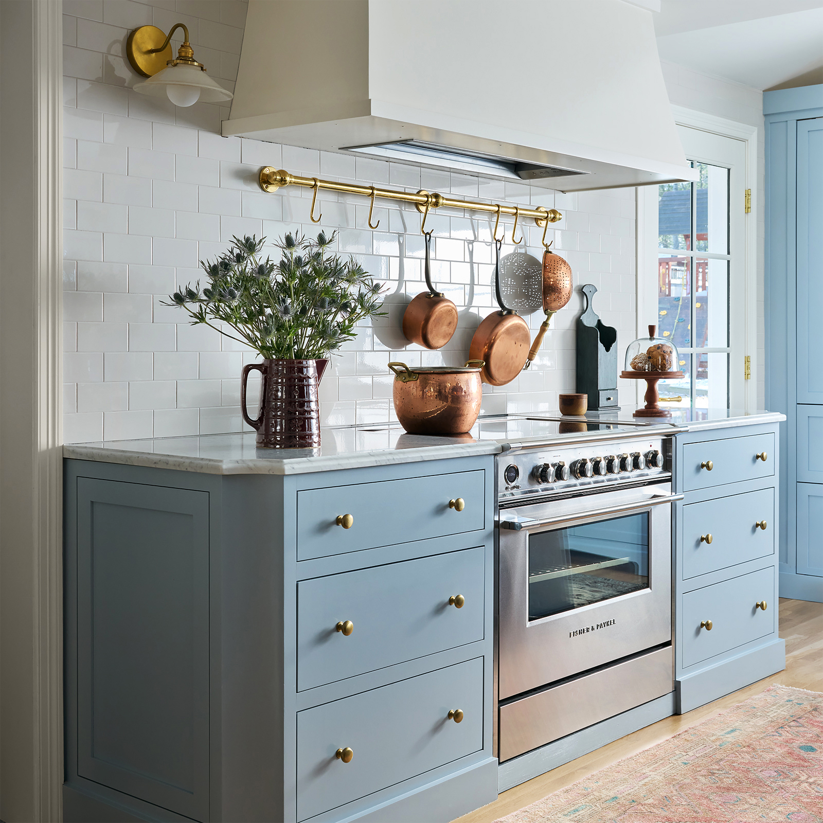 Wall Mounted Pot Rack, Designed by Alison Hammatt