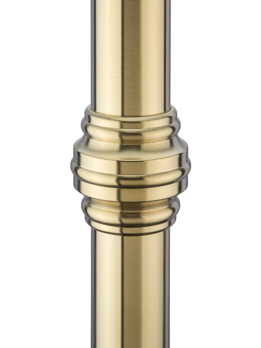 Satin Brass Waxed