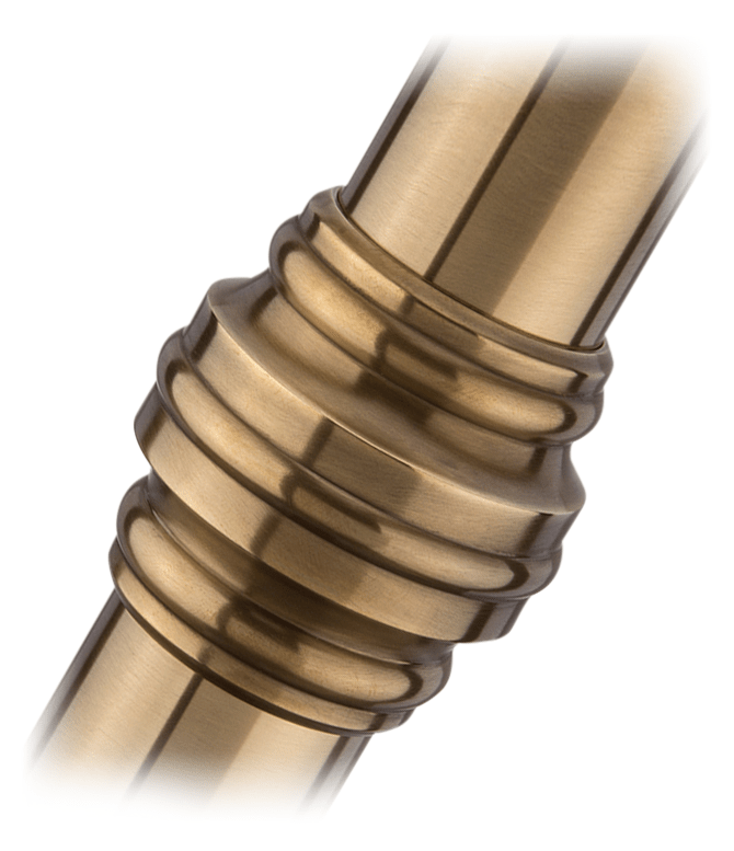 Aged Brass Un-Lacquered